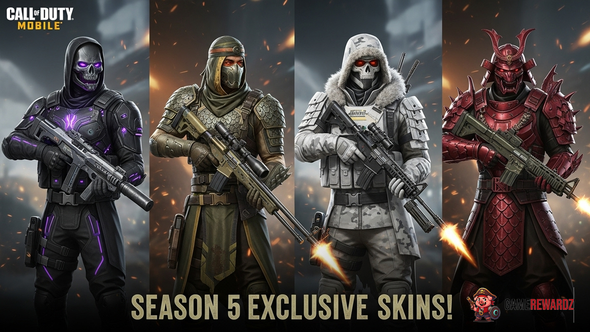 Call of Duty Mobile: Leaked Season 5 Exclusive Skins!